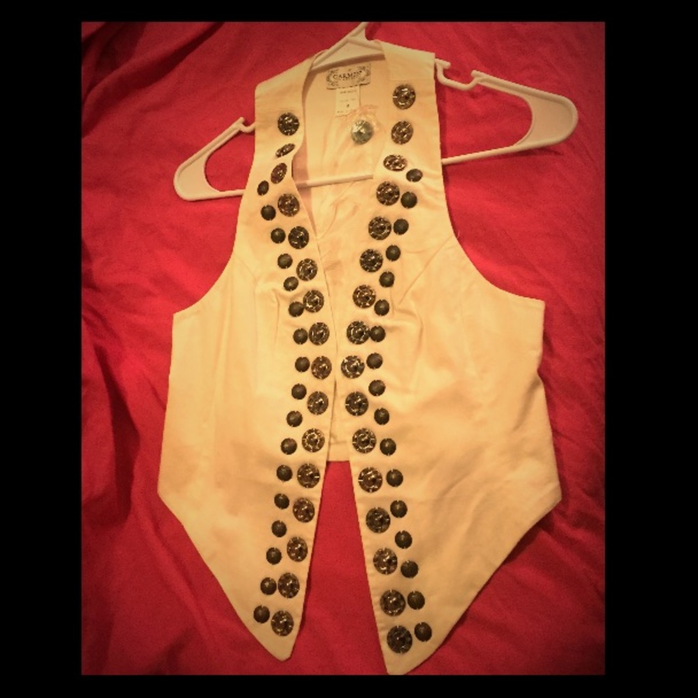 Studded vest -NEW WITH TAGS!! ✨